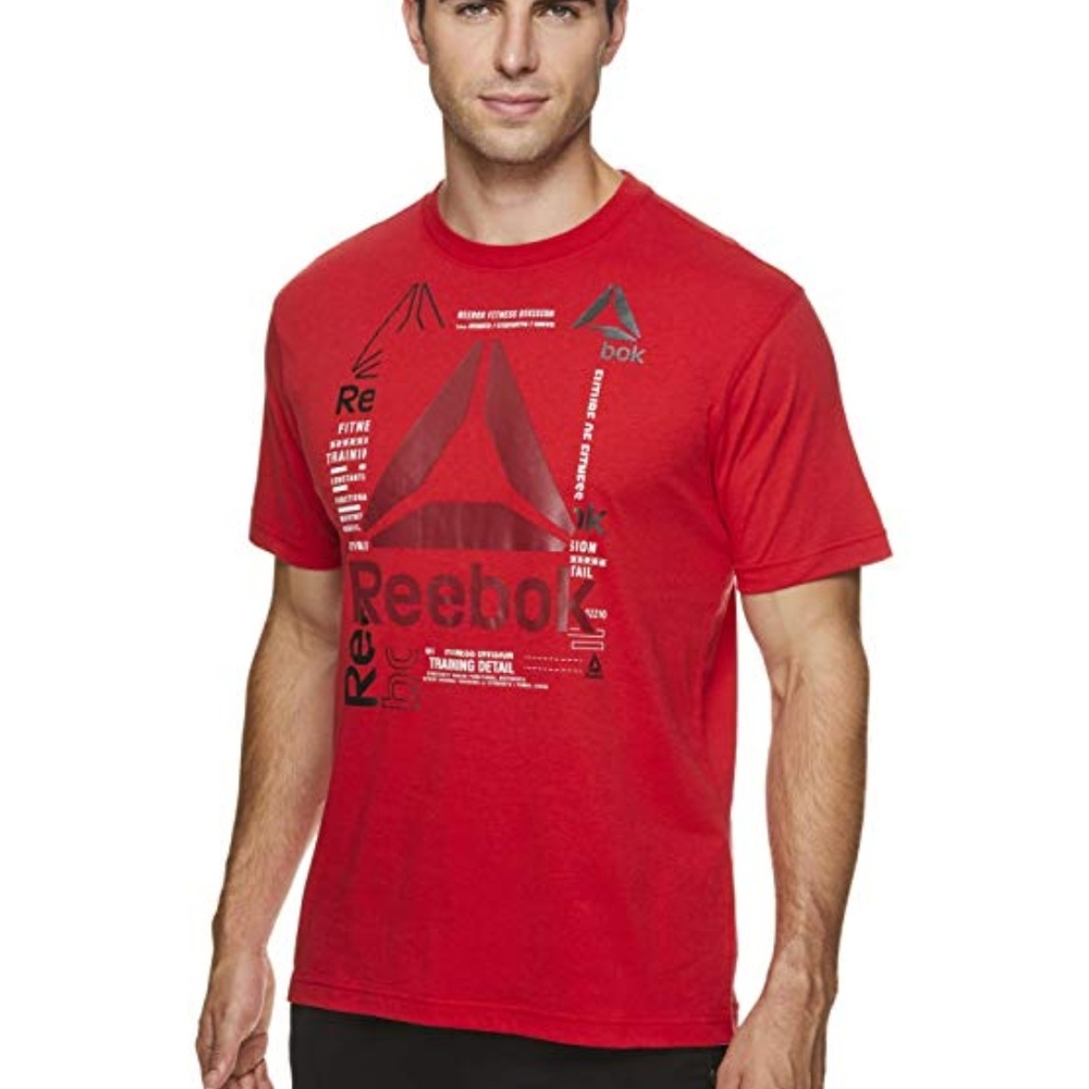 Racing Red - REEBOK T-SHIRT